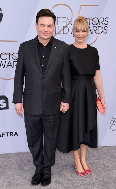 Mike Myers, Kelly Tisdale, Couples, 2019 SAG Awards, Screen Actors Guild